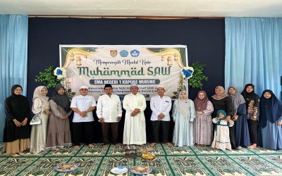Peringatan Maulid Nabi Muhammad SAW di SMA Negeri 1 Kapuas Murung: Meneladani ‎Akhlak Rasulullah untuk Membangun Generasi Berprestasi dan Berakhlak Mulia
